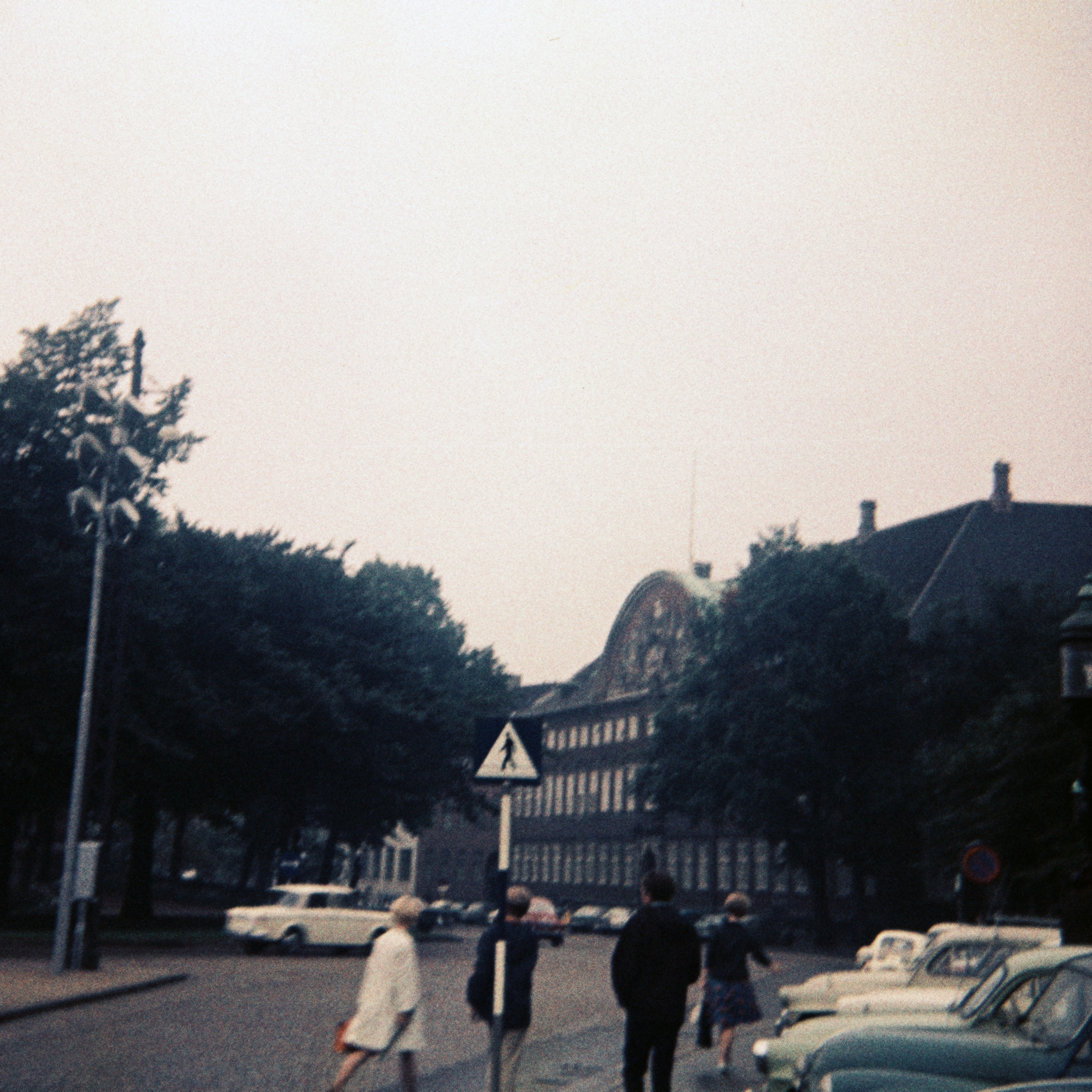 Museum in Stockholm in Schweden. Foto: Erwin Thomasius. 1967.